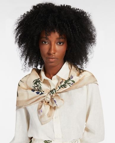  WEEKEND MAX MARA - Khăn choàng nữ phom vuông Onesto 