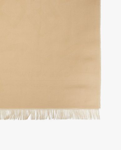  WEEKEND MAX MARA - Khăn choàng hình chữ nhật tua rua phối hoạ tiết 