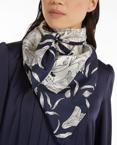  WEEKEND MAX MARA - Khăn choàng nữ in họa tiết thời trang 