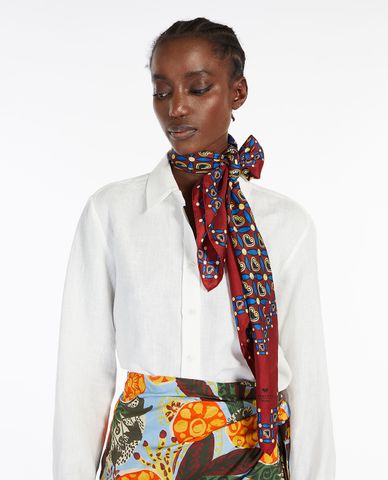  WEEKEND MAX MARA - Khăn choàng nữ in họa tiết Onesto 