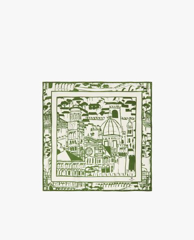  WEEKEND MAX MARA - Khăn choàng nữ phom vuông Siam 