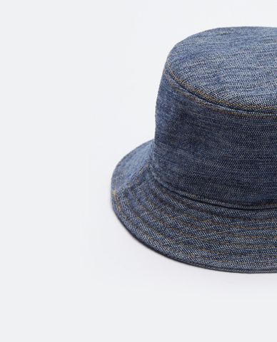  WEEKEND MAX MARA - Nón bucket nữ denim Menta 