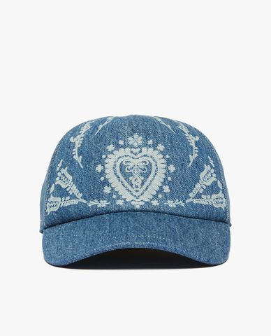  WEEKEND MAX MARA - Nón bóng chày phối hoạ tiết Zucca 