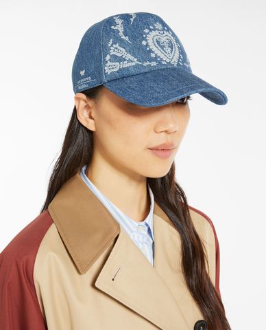  WEEKEND MAX MARA - Nón bóng chày phối hoạ tiết Zucca 