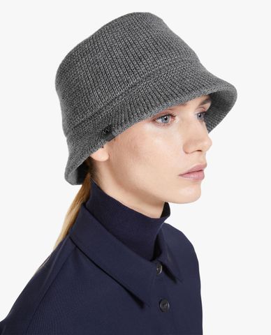  WEEKEND MAX MARA - Nón bucket nữ phối logo kim loại Grembo 