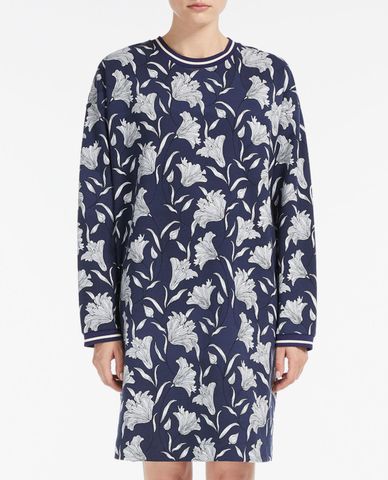  WEEKEND MAX MARA - Đầm mini phom suông tay dài Cotton jersey 