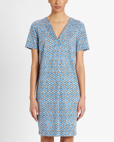  WEEKEND MAX MARA - Đầm mini cổ tim tay ngắn phom suông 