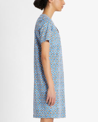  WEEKEND MAX MARA - Đầm mini cổ tim tay ngắn phom suông 