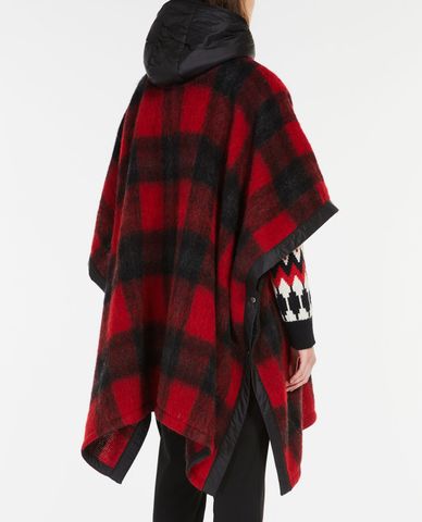  WEEKEND MAX MARA - Áo choàng nữ dáng dài phối mũ Romana 