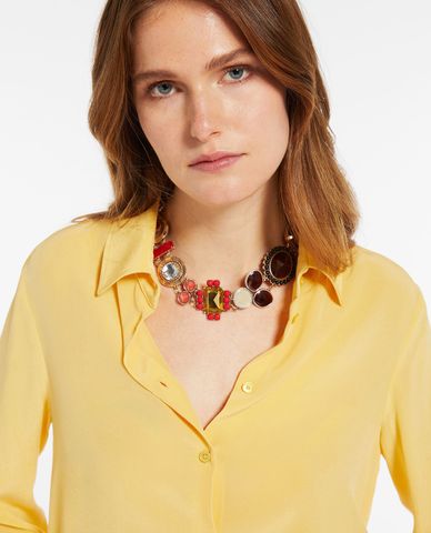  WEEKEND MAX MARA - Vòng cổ dáng choker đính đá Maesa 
