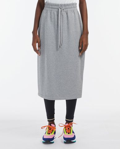  WEEKEND MAX MARA - Chân váy phom suông midi lưng thun phom suông Ottelia 