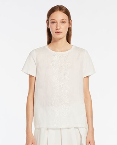  WEEKEND MAX MARA - Áo thun cổ tròn tay ngắn Magno 