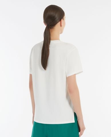  WEEKEND MAX MARA - Áo thun nữ cổ tròn tay ngắn Bobby 