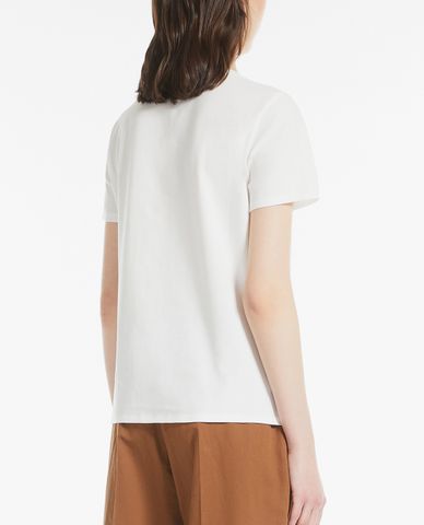  WEEKEND MAX MARA - Áo thun nữ cổ tròn tay ngắn thời trang 