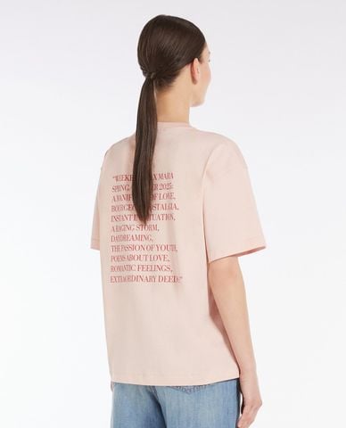  WEEKEND MAX MARA - Áo thun nữ cổ tròn tay ngắn Radura 