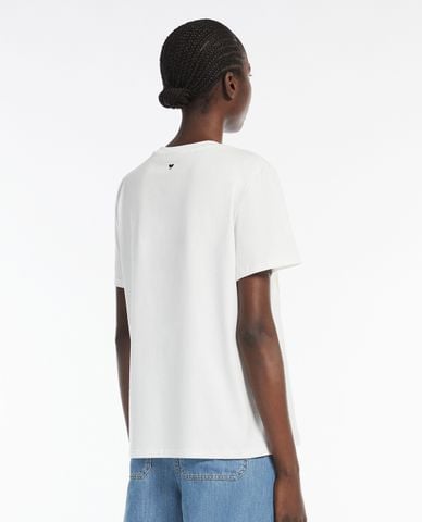  WEEKEND MAX MARA - Áo thun nữ cổ tròn tay ngắn Teiera 