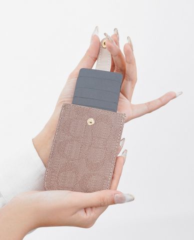  CECI - Ví đựng thẻ nữ phom chữ nhật thời trang 