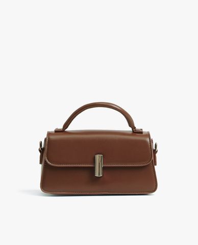  CECI - Túi đeo chéo nữ phom chữ nhật nắp gập hiện đại 