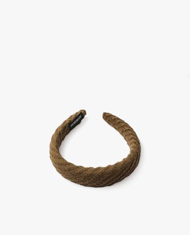  CECI - Băng đô cài tóc nữ vải dệt bản dày hiện đại 