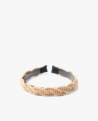  CECI - Băng đô cài tóc bản vừa đan chéo độc đáo 