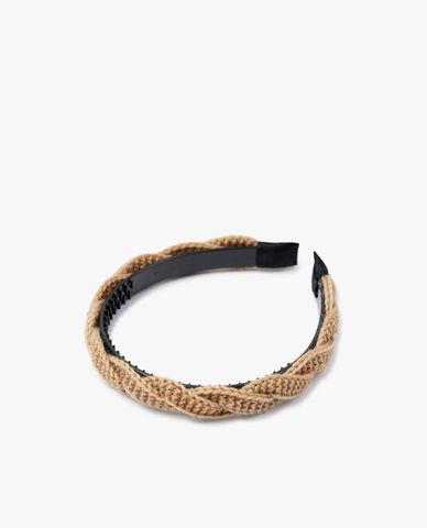  CECI - Băng đô cài tóc bản vừa đan chéo độc đáo 