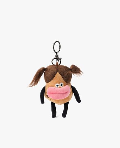  CECI - Móc khóa nữ hình thú bông chân dài dễ thương 