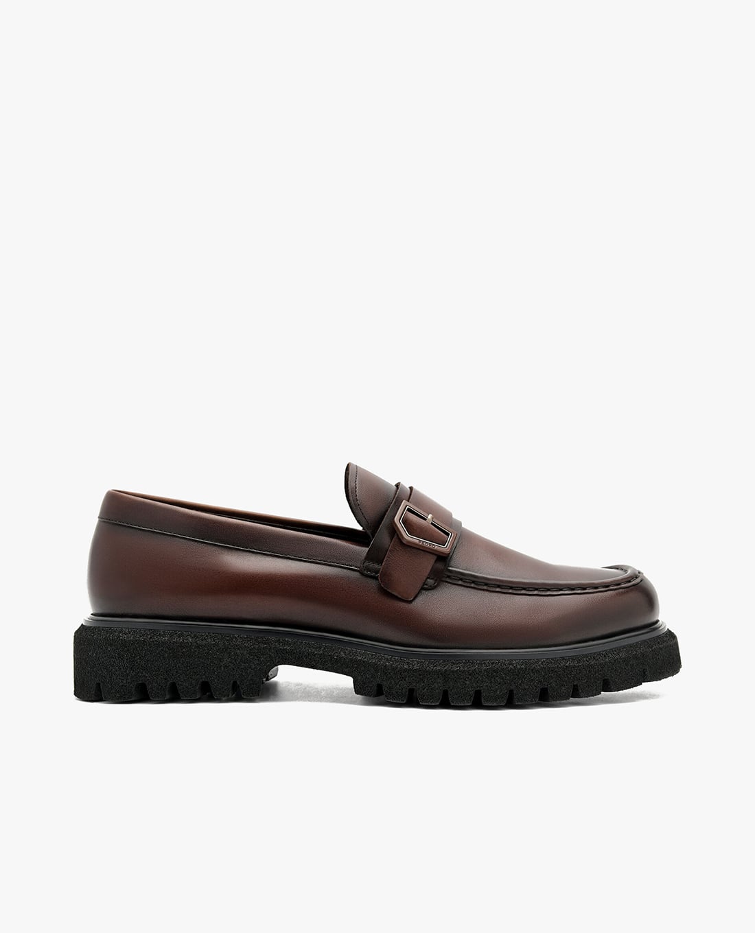 PEDRO - Giày lười nam mũi tròn Taper Leather