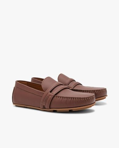  PEDRO - Giày lười nam mũi tròn Alto Leather 