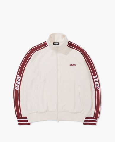  NERDY - Áo khoác thể thao unisex tay dài cổ bẻ phom suông Palette Track 