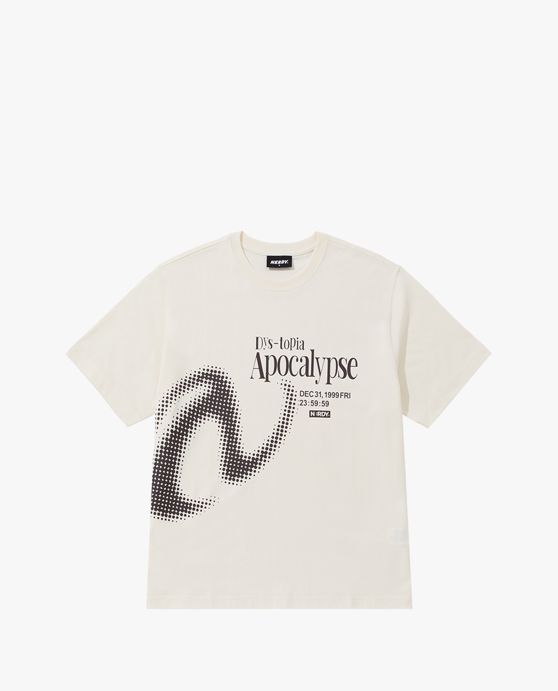 NERDY - Áo thun unisex cổ tròn tay ngắn Apocalypse