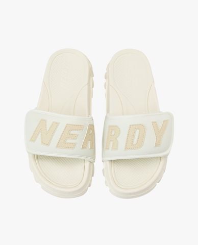  NERDY - Dép quai ngang unisex bản rộng Rich Bread Velcro 