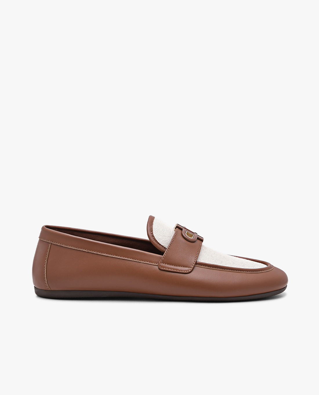 PEDRO - Giày lười nữ đế bệt mũi tròn Icon Leather