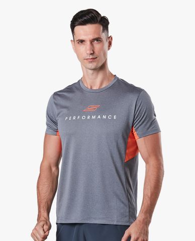  SKECHERS - Áo thun thể thao nam tay ngắn thời trang 