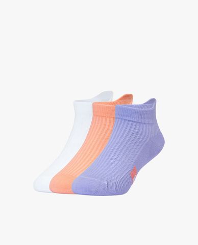  SKECHERS - Set 3 đôi vớ bé gái cổ thấp thời trang 