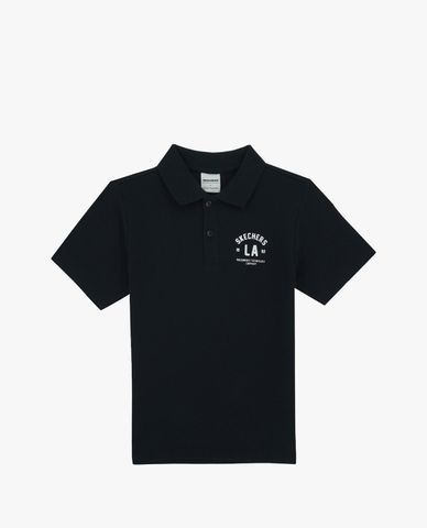  SKECHERS - Áo polo nam cổ bẻ tay ngắn Red Mood 