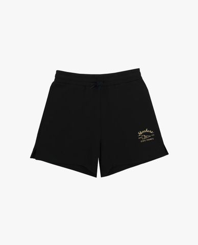  SKECHERS - Quần short tập luyện nữ lưng thun Athletics 