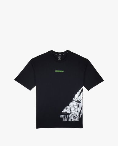  SKECHERS - Áo thun nam cổ tròn tay ngắn Transformer 