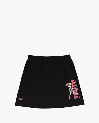  SKECHERS - Chân váy mini bé gái lưng thun thời trang 