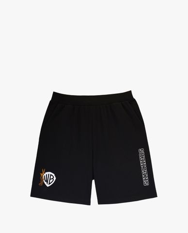  SKECHERS - Quần short tập luyện nam lưng thun thời trang 