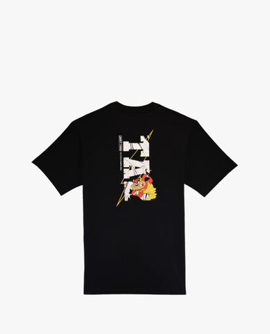  SKECHERS - Áo thun unisex cổ tròn tay ngắn năng động 