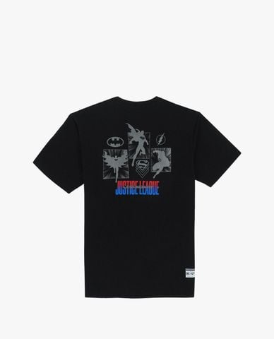  SKECHERS - Áo thun unisex cổ tròn tay ngắn DC Collection 