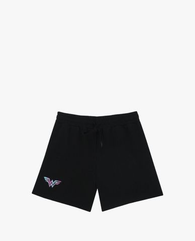  SKECHERS - Quần short thể thao nữ ống rộng lưng thun DC Collection 