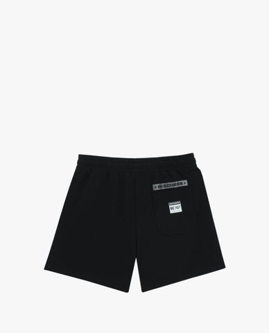  SKECHERS - Quần short thể thao nữ ống rộng lưng thun DC Collection 