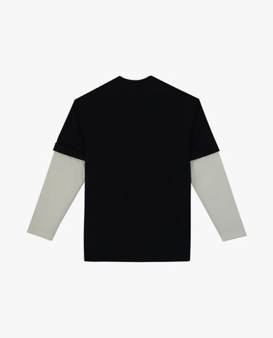  SKECHERS - Áo thun unisex cổ tròn tay dài Jujutsu Kaisen 