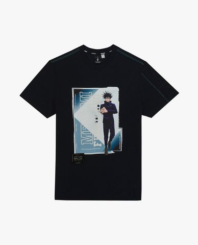  SKECHERS - Áo thun unisex cổ tròn tay ngắn Jujutsu Kaisen 