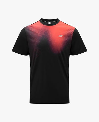  SKECHERS - Áo thun thể thao nam cổ tròn tay ngắn CNY 