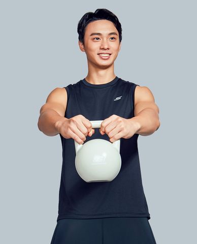  SKECHERS - Áo ba lỗ thể thao nam Performance 