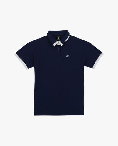  SKECHERS - Áo polo nữ cổ bẻ tay ngắn Court 