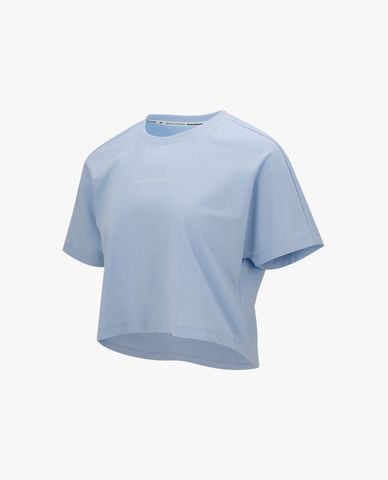  SKECHERS - Áo thun nữ cổ tròn tay ngắn Performance 