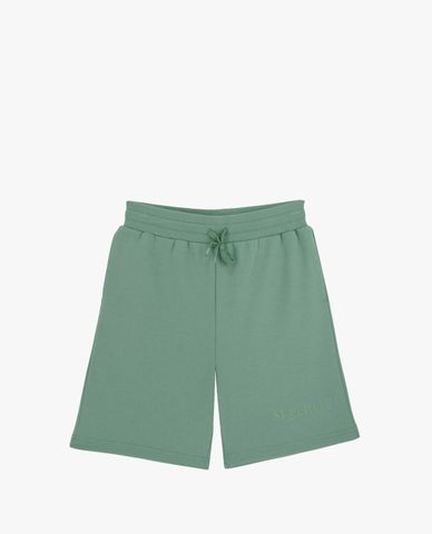  SKECHERS - Quần short thể thao nam ống rộng lưng thun Peace Of Mind 